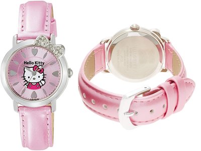 日本正版 CITIZEN 星辰 Q&amp;Q 0001N003 Hello Kitty 凱蒂貓 手錶 日本代購