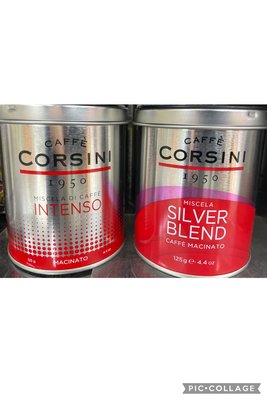 3/22前 最少需買任2瓶 🇮🇹義大利Corsini 咖啡粉125g/罐 口味：深焙咖啡粉125g/特選咖啡粉125g 到期日皆2024/12/19