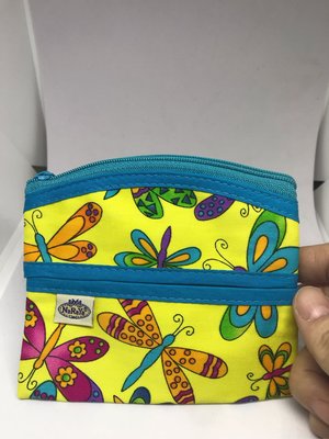 ［晶藝坊］泰國曼谷包NaRaYa面紙包+零錢包（藍蝴蝶）