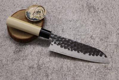 💖 藤次郎 💖【vg10 黑打和式 三德刀 17cm】日本製  廚房刀具 八煌刃物