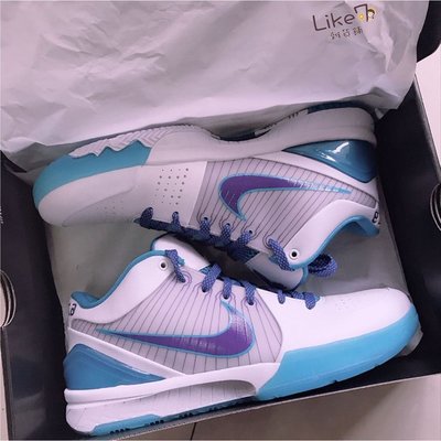 【正品】Nike Kobe 4 Iv Protro 白藍 全明星 男鞋 Av6339-100