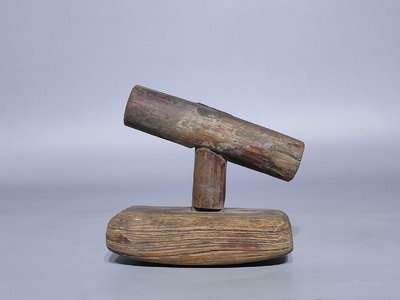 清代木雕按摩器壓背器-17656