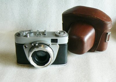 【悠悠山河】德國工藝 經典必藏--稀有 ALTIX-n 純機械旁軸相機+精美真皮相機套 *~收藏級~* 小巧精緻