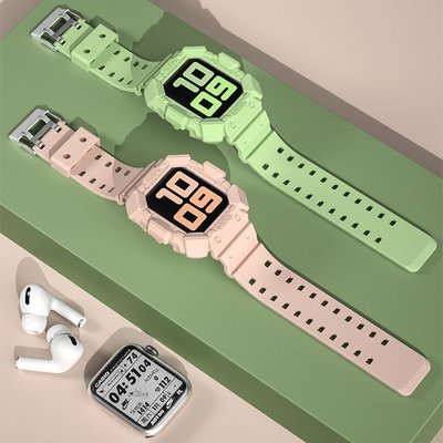Apple Watch Series 6 Se 5 4 44mm 42mm 透明錶帶的最新透明錶帶 + 適用於 Iwat