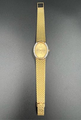 勞力士Rolex 徹里尼Cellini 全原裝18k金錶 手上鏈 非後改裝錶體錶帶