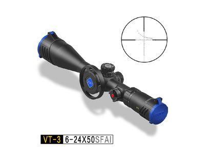 【BCS武器空間】DISCOVERY發現者VT-3 6-24X50SFAI FFP 狙擊鏡 抗震 防水防霧-DI18