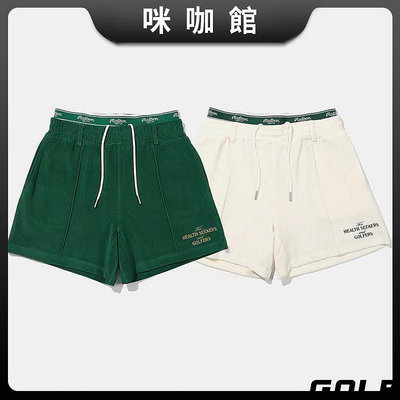 2023春夏韓版MALBON GOLF高爾夫服裝男運動吸汗排氣休閑短褲寬松