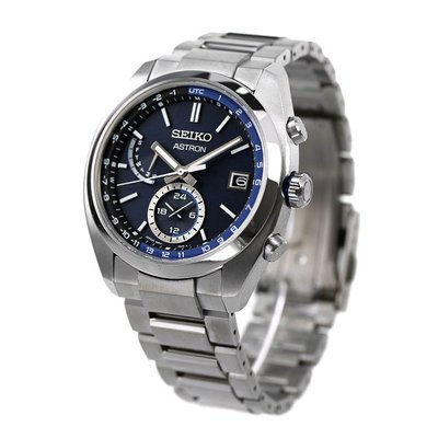 預購 SEIKO ASTRON SBXY013 精工錶 手錶 41mm 電波錶 藍色面盤 日期視窗 鈦金屬錶帶 男錶女錶