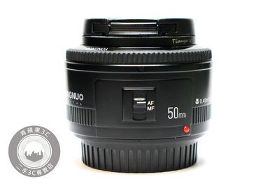 【台南橙市3C】永諾 Yongnuo 50mm f1.8 for Canon 二手 單眼鏡頭 #87031