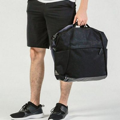 ADIDAS 旅行袋 手提袋 側背包 健身包 帆布材質 防潑水