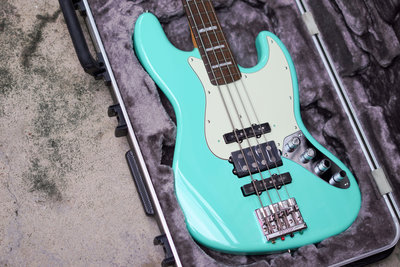 詩佳影音Fender Japan JINO JAZZ BASS 玫瑰木指板 海沫綠 電貝斯 貝司影音設備