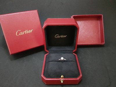 《三福堂國際珠寶名品1138》Cartier 1895 SOLITAIRE 鑽戒 (0.30ct G VS1)超高C/P