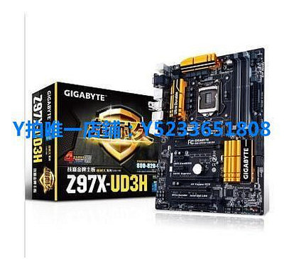限時下殺Gigabyte/技嘉 Z97X-UD3H Z97主板1150 DDR3大板支持4790 LT