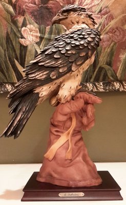 【波賽頓-歐洲古董拍賣】歐洲/西洋古董 意大利古董 19世紀 大型翔鷹雕塑