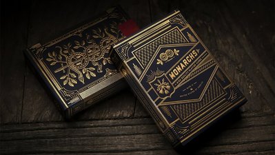 [魔術魂道具Shop]君王牌Monarch Playing Cards~~(經典暗黑版)
