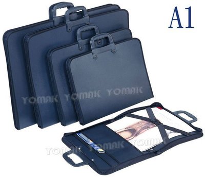 YOMAK ZD607 A1作品袋/美術作品袋/掛圖袋/作品袋/畫冊收集袋/圖袋/建築圖袋