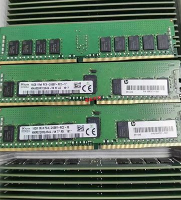 HP Z440 Z640 Z840 864707-591 16G1RX4 2666V REG ECC伺服器記憶體