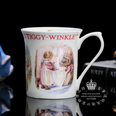 【吉事達】全新細緻英國Queens皇后瓷骨瓷茶杯咖啡杯水杯