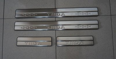 現貨NISSAN 日產 BIG TIIDA i TIIDA (13-19年) 專用 不銹鋼 迎賓踏板 白金踏板 門檻踏板