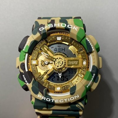 CASIO G-SHOCK BAPE 25th GA-110 APE 25周年 fkip.unmul.ac.id