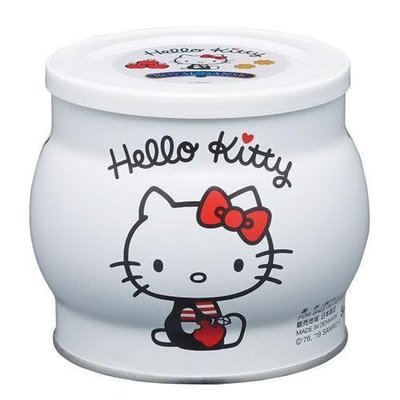 ♥小花凱蒂日本精品♥三麗鷗HELLO KITTY凱蒂貓 日本果子 日本餅乾 造型盒 鐵盒 置物盒 77903709