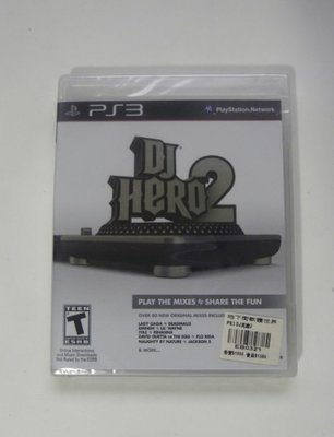 全新 PS3 DJ英雄2 DJ HERO2