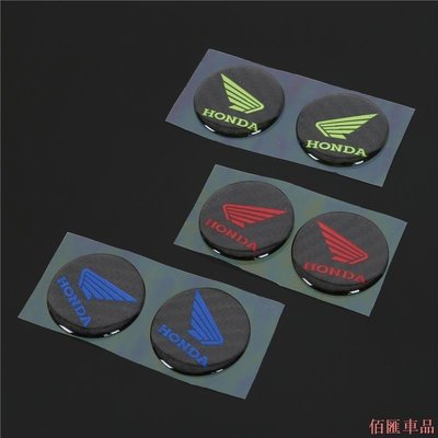 【機車汽配坊】3D樹脂凝膠 徽章 徽標 適用於本田 winner 貼紙 Winner150 RS150R RS150（尺寸2.9CM）
