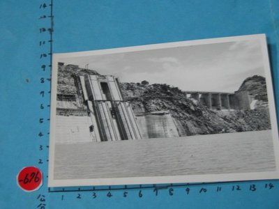 民國53年,桃園石門水庫起用,古董黑白,照片,相片-12