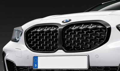 【樂駒】 BMW F40 M Performance 原廠 網狀 MPA 高光黑 水箱罩 黑鼻頭 空力 外觀 套件