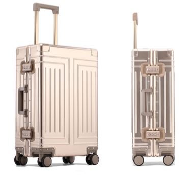 〚29吋〛復古全鋁鎂合金拉桿箱金屬箱 旅行箱行李箱 登機海關鎖 艾