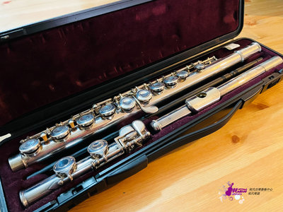 【現代樂器】已售出！49折託售！日本製造 中古 Yamaha Flute YFL-211 加e鍵長笛 二手 YFL211