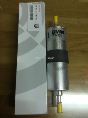 (B&M精品)BMW 原廠汽油濾清器 汽油芯 F10 F20 F22 F30 F32 F34 F36 E90 E84現貨