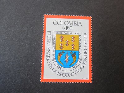 【雲品2】哥倫比亞Colombia 1975 Sc 325 MNH 庫號#B534 88198