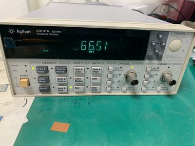 Agilent 53131A CH1&amp;CH2 225MHz 頻率計數器