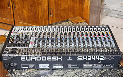 二手Behringer Eurodesk SX2442FX大型混音器