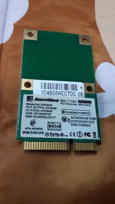 二手筆電無線網卡 AzureWave AR5B95 AW-NE785