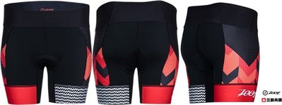 【三鐵共購】【美國第一鐵人品牌ZOOT】女款 頂級碳離子鐵人褲(彩紋粉)