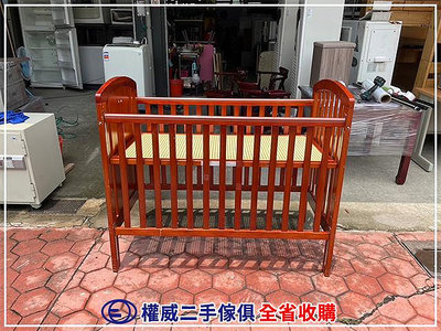 台中權威二手家具 CHILD MIND童心實木嬰兒床 ▪ 楊梅中古傢俱家電回收遊戲床單人床架上下床高架床排骨床鍛鐵床