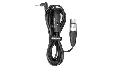 【 楓笛】Saramonic SR-XLR35 XLR 轉 3.5mm 轉接線 6M 公司貨