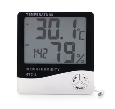 【Suey電子商城】新款HTC-2 室內外電子溫濕度計