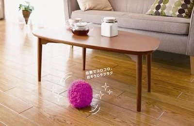 【柒悅城】Mocoro毛球君 掃地機器人自動吸塵器 毛絨寵物除塵玩具自走球