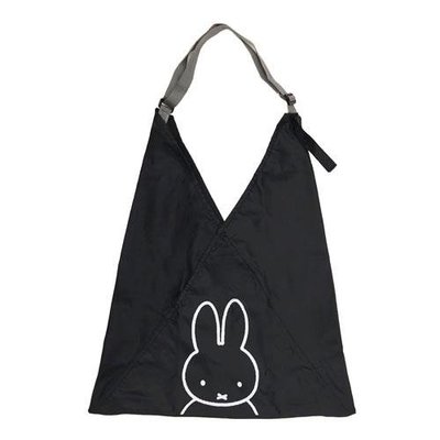 ˙ＴＯＭＡＴＯ生活雜鋪˙日本進口人氣北歐風Miffy簡約黑白配摺疊環保購物袋(預購六月中開始出貨)