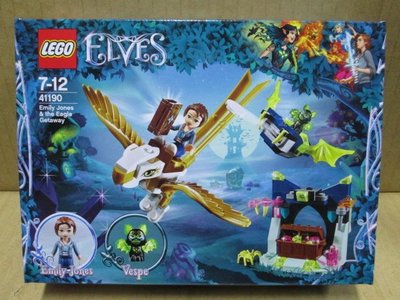 (STH)2018年  LEGO 樂高 ELVES 精靈系列-艾蜜莉.瓊斯與老鷹逃亡 41190