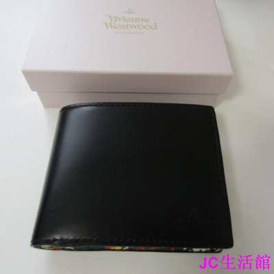 Lisa百貨新品 日本品牌錢包 Vivienne Westwood 紳士錢包 orb 黑 VWK 14110 牛皮 錢包