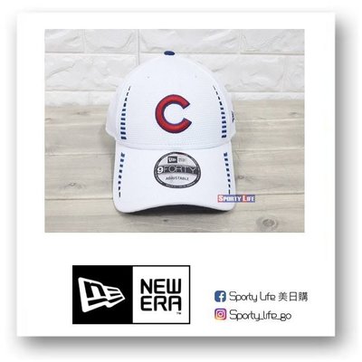 【SL美日購】NEW ERA MLB SPEED CAP 芝加哥小熊 棒球帽 可調式 帽子 魔鬼氈 大聯盟 白色