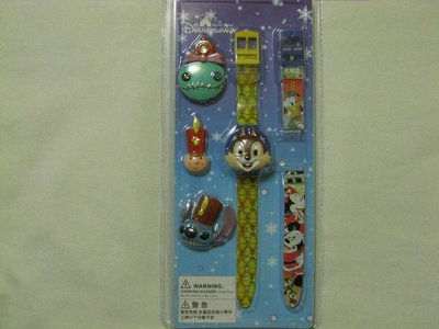 正品 香港迪士尼 聖誕米老鼠人物系列手錶