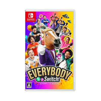 【現貨】NS Switch Everybody 1-2-Switch! 派對 親子 運動 遊戲片 (NS-EVbody12)