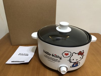 凱蒂貓 Hello Kitty DO-1102 多功能料理鍋(白色款) 電火鍋 3L
