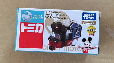 全新 Tomica   迪士尼 米奇  情人節 限定  爆米花 餐車 特仕車
