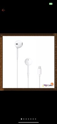 保固一年 Apple原廠 EarPods Lightning耳機接頭 iPhone耳機  蘋果原廠耳機 有線耳機